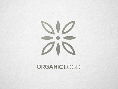 Organic Logo #2 leaf logo natural organic plant seeds