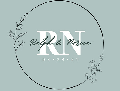 Monogram design illustration invites layout logo monogram design wedding