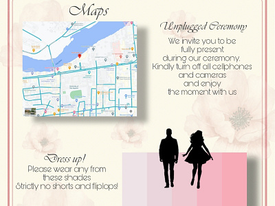 Wedding Invitation design illustration invites layout rsvp wedding