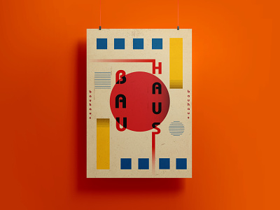 Bauhaus Poster bauhaus bauhaus poster graphic design poster poster design posters