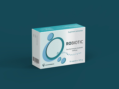 Robiotic - Packaging design box designbox packaging food supplements motion graphics packaging design supplements