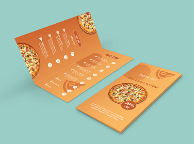 Flyer Design brochure flyer flyer design food flyer graphic design mockup pizza flyer