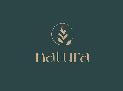 Natura - Logo brand identiy branding design graphic design logo logo design natura logo
