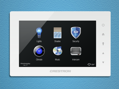Touch Panel crestron gui touch panel