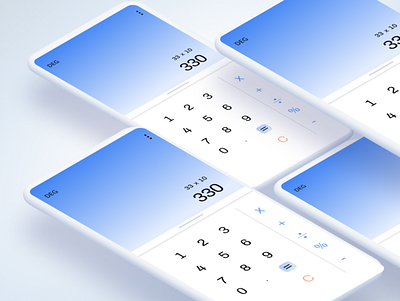 Daily UI (4) design a calculator app branding design illustration logo typography ui ux vector