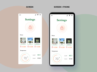 Daily UI (7) Settings page