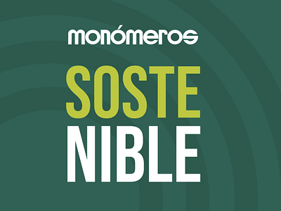 Diseño de logo para  la campaña Monómeros Sostenible