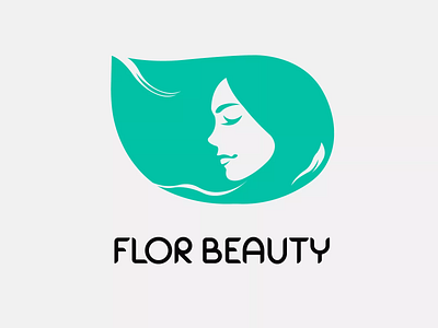 Flor Beauty beauty beauty logo desiger sa design by sa designer shahriar abir icon illustrator makeup logo pismare art sa shahriar abir team pismare art