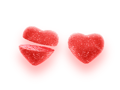 Jelly Heart candy free freebie heart illustration jelly heart love sweet valentines day