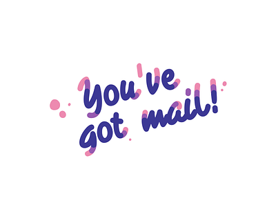You've got mail! colours e mail marketing mail marker one page site text