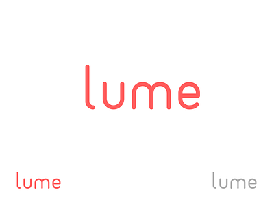 Lume Logo branding digital clock industrial design logo lume minimal