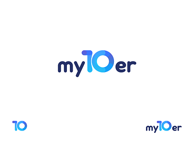 my10er Logo branding logo loyalty card voucher