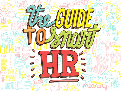 Human Resources hand lettering handlettering illustration typography