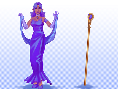 Cleric Character Design character design concept art concept artist digitalart fantasy illustration
