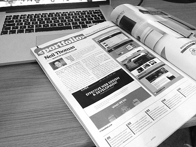 Featured in Web Designer Mag design magazine web