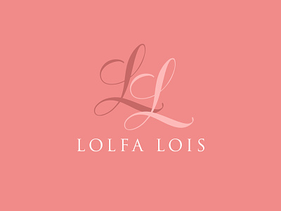 Lolfa Lois Branding beauty bold boutique branding hair lashes logo makeup