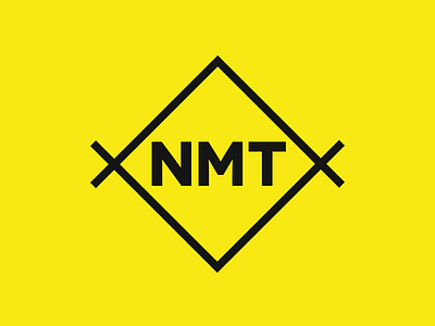 NMT Photography Logo branding clean colour logo nmt photography simple yellow