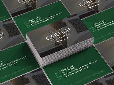 Cartref Guesthouse Business Cards