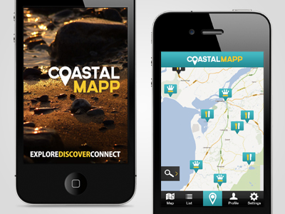 Coastal Mapp Slash/Map Screens