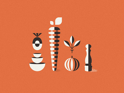 Packaging Illustration cook food identity illustration rabbit