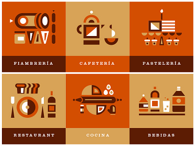 Bakery azambuja bakery cafe cold cuts drinks identity illustrations martin shop