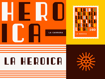 Heroica azambuja branding identity logo logotype mark martin type