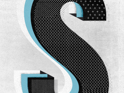 S letters typography