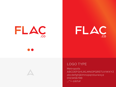 Brand Mark for Flac.co brand brand mark design illustrator logo logodesign logotype minimal minimalist logo minimalistic typography vector