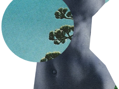 Together, 1953-2015 collage eden lady landscape nature nude woman