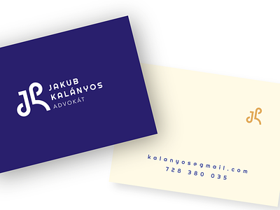 Business card advocate business card law logo visual identity §