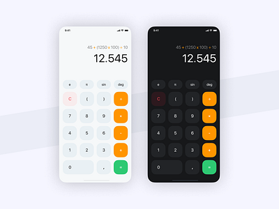 Daily UI 04 - Calculator calculator challenge dailyui design figma ui uiux