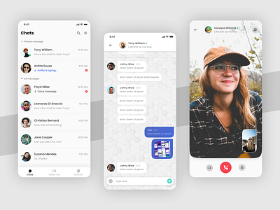 Daily UI 13 - Direct Messaging challenge dailyui design direct messaging figma messaging ui