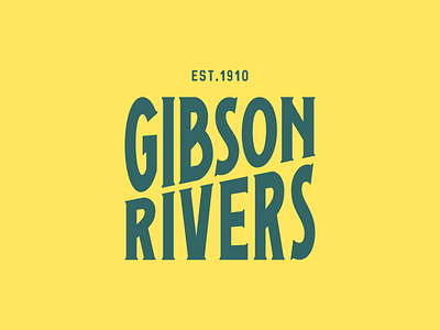 Gibson Rivers branding design food graphic graphic design graphicdesign horse letter logo logotype mark minimalist minimalistic monogram type typography vector