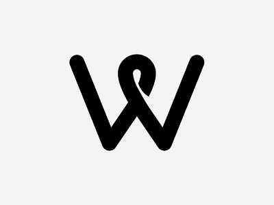 Letter W brand branding design graphic graphic design graphicdesign letter lettering line logo logodesign logotype mark minimalist minimalistic monogram type typography vector w