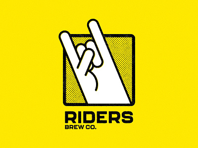 Riders Brew Co. – Rebrand, Logo beer beer can beer label brand design brand identity branding craft beer graphic design illustration packaging