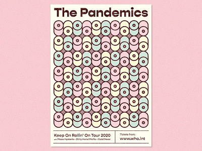 The Pandemics – Fantasy Tour Poster