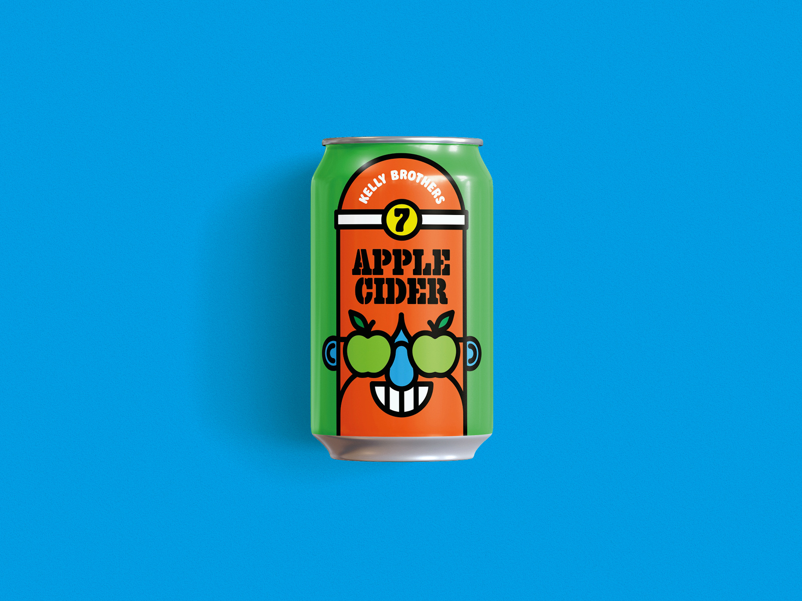 Kelly Brothers Cider Can Artwork by Secretly Swedish Design Co. on Dribbble