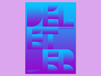 31 Posters for 31 Albums: 8 /31 gig poster graphic art graphic design graphic designer music music art poster design poster designer print print design typography visual art