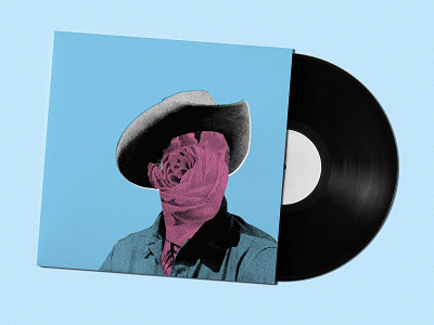 All Surface No Feeling – Secret 7" Vinyl Sleeve collage halftone vinyl vinyl cover vinyl record