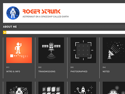 New Website animated svg astronaut grid icons illustration robots science fiction scifi space ui vector web design website