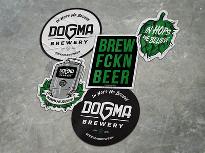 Dogma Brewery - Stickers