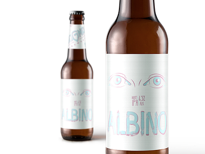 Dogma Brewery - Albino albino beer belgrade bottle brewery craft flat ipa label serbia white