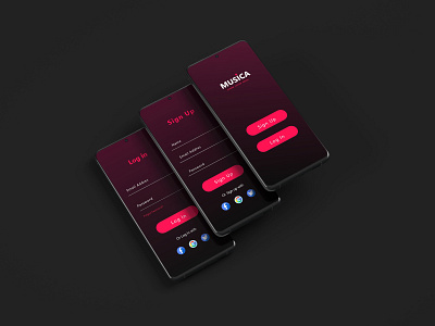 music app ui design