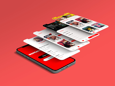 Manga app UI