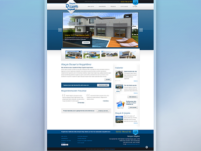 Construction Company Site architecture company web design webdesign website