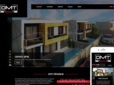 Dmt Mimarlik Alacati Cesme Web Tasarim architecture web design webdesign