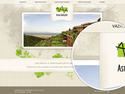 Archy Project residential project webdesign