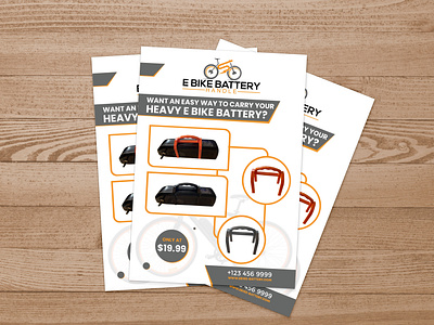 E bike battery handle flyer