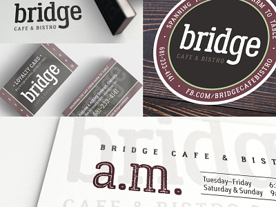 Bridge Cafe & Bistro Restaurant Branding