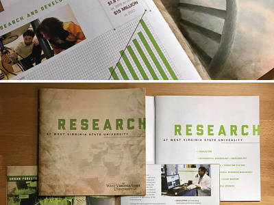 WVSU Research Booklet Layout / Design booklet design editorial design layout